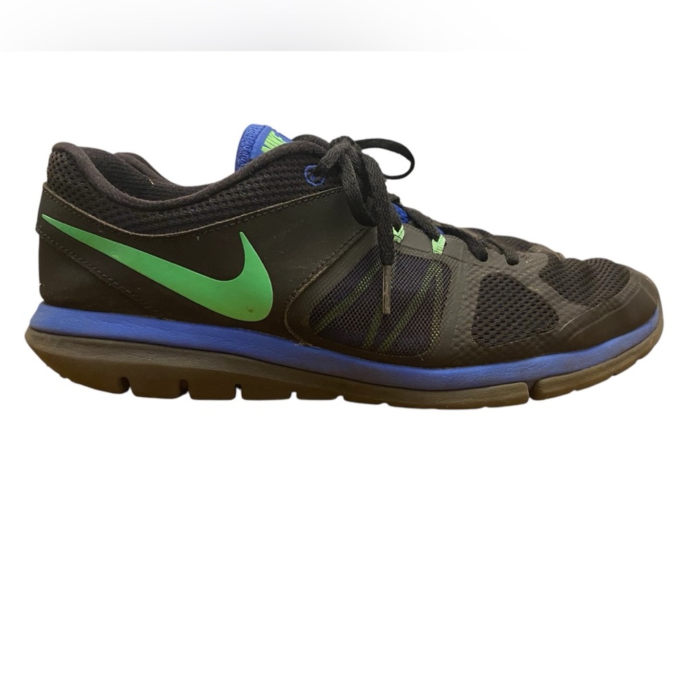 👟 Nike Flex 2014 Run | Men’s 10.5 | Black Blue Green